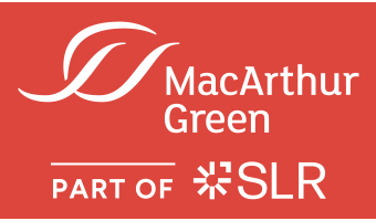 SLR MG co brand logo stacked red